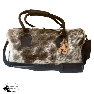 A8242 - Hair On Hide Travel Duffel Bag