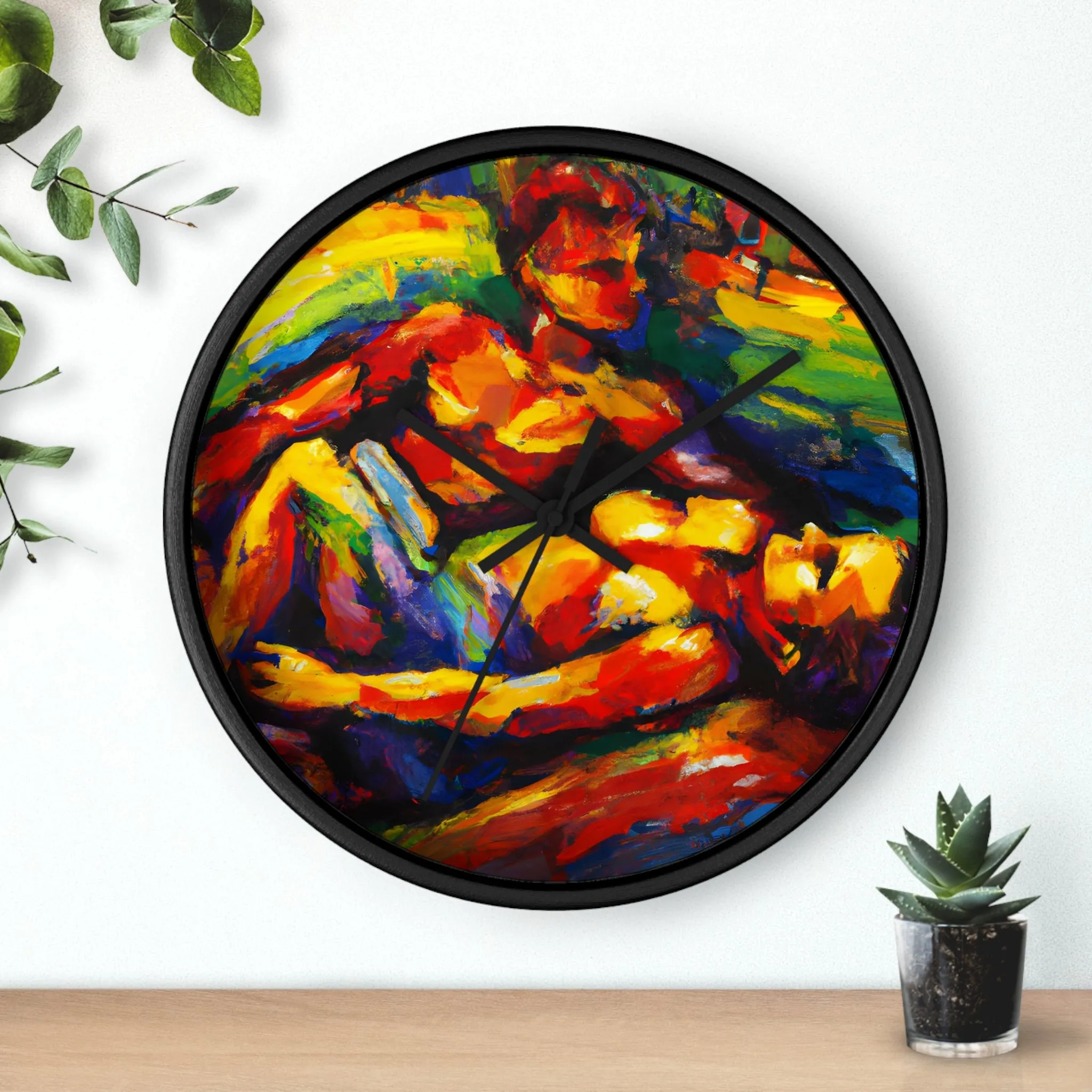 Ace - Gay Love Wall Clock