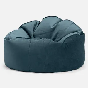 Archi Bean Bag Chair - Velvet Teal