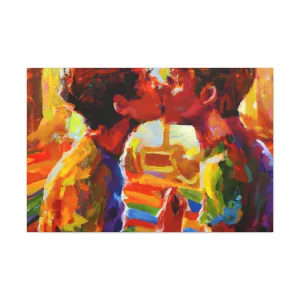 Austin/Austyn - Gay Love Canvas Art