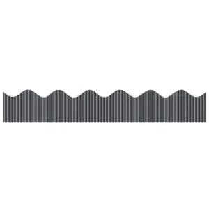 Bordette Decorative Border 2.25in x 25ft Metallic Black