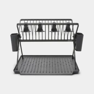 Brabantia SinkSide Foldable Dish Drying Rack - Dark Grey | 139482