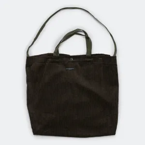 Carry All Tote - Olive Cotton 4.5W Corduroy