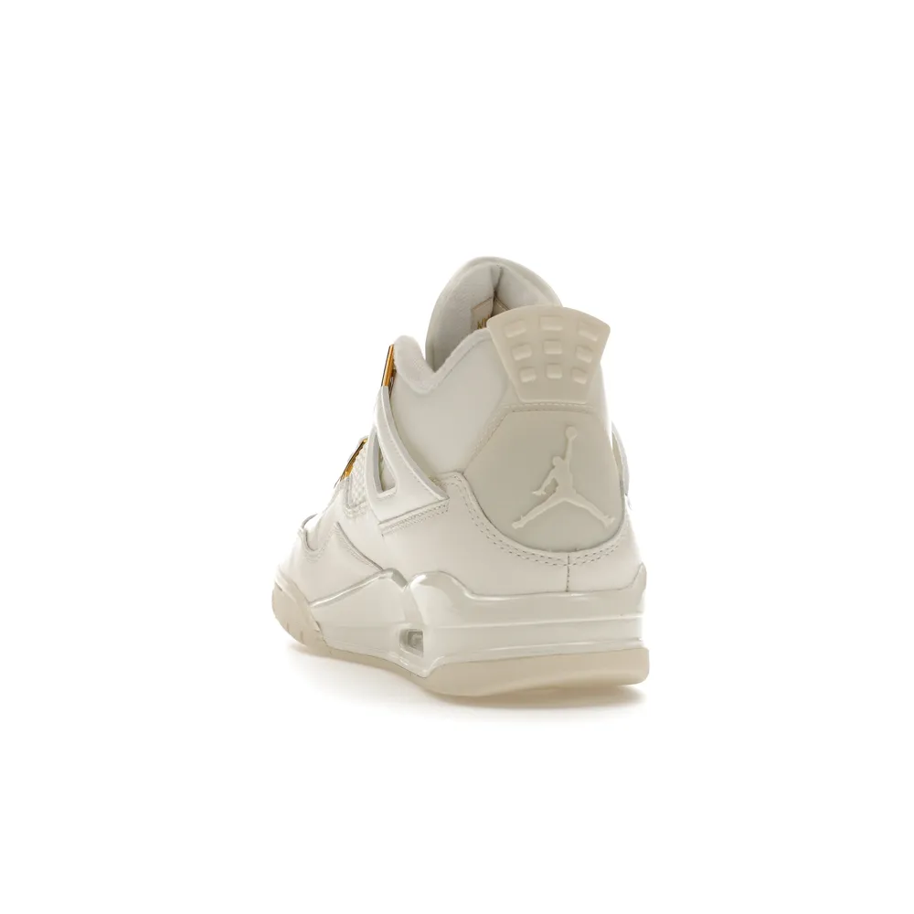 Jordan 4 Retro Metallic Gold (Women's)