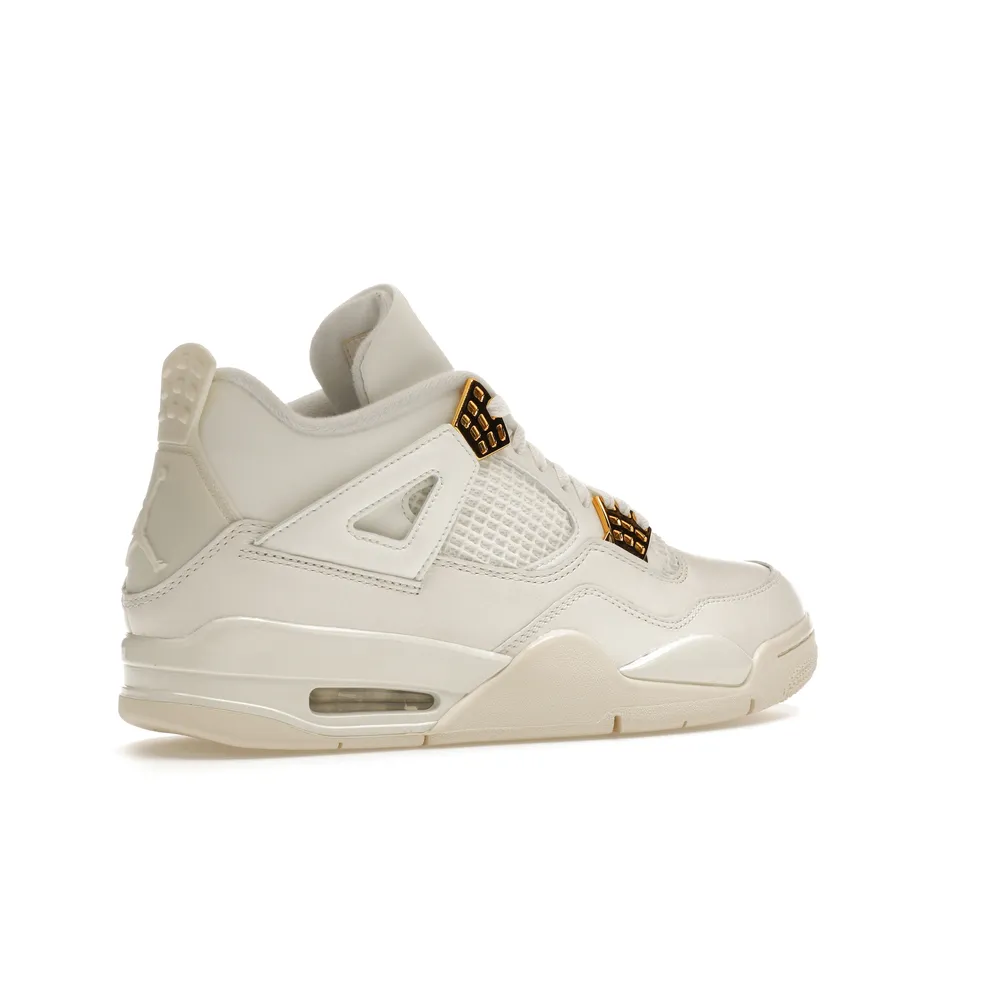 Jordan 4 Retro Metallic Gold (Women's)