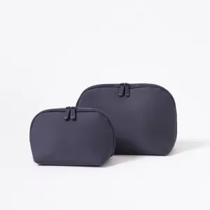 MAKEUP POUCH SET GREY