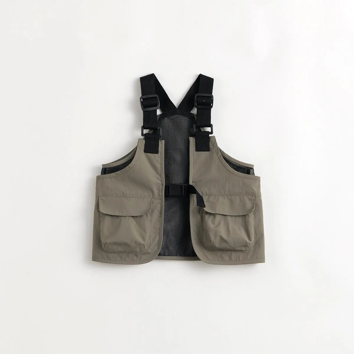 MARC & JANIE Boys Functional Wind Work Vest 240252