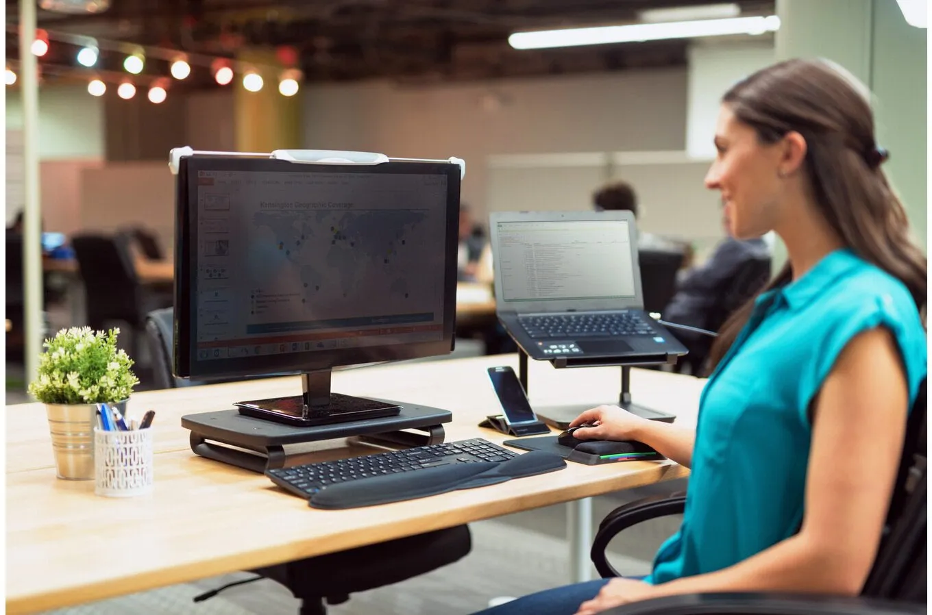 Monitor Stand Plus Black