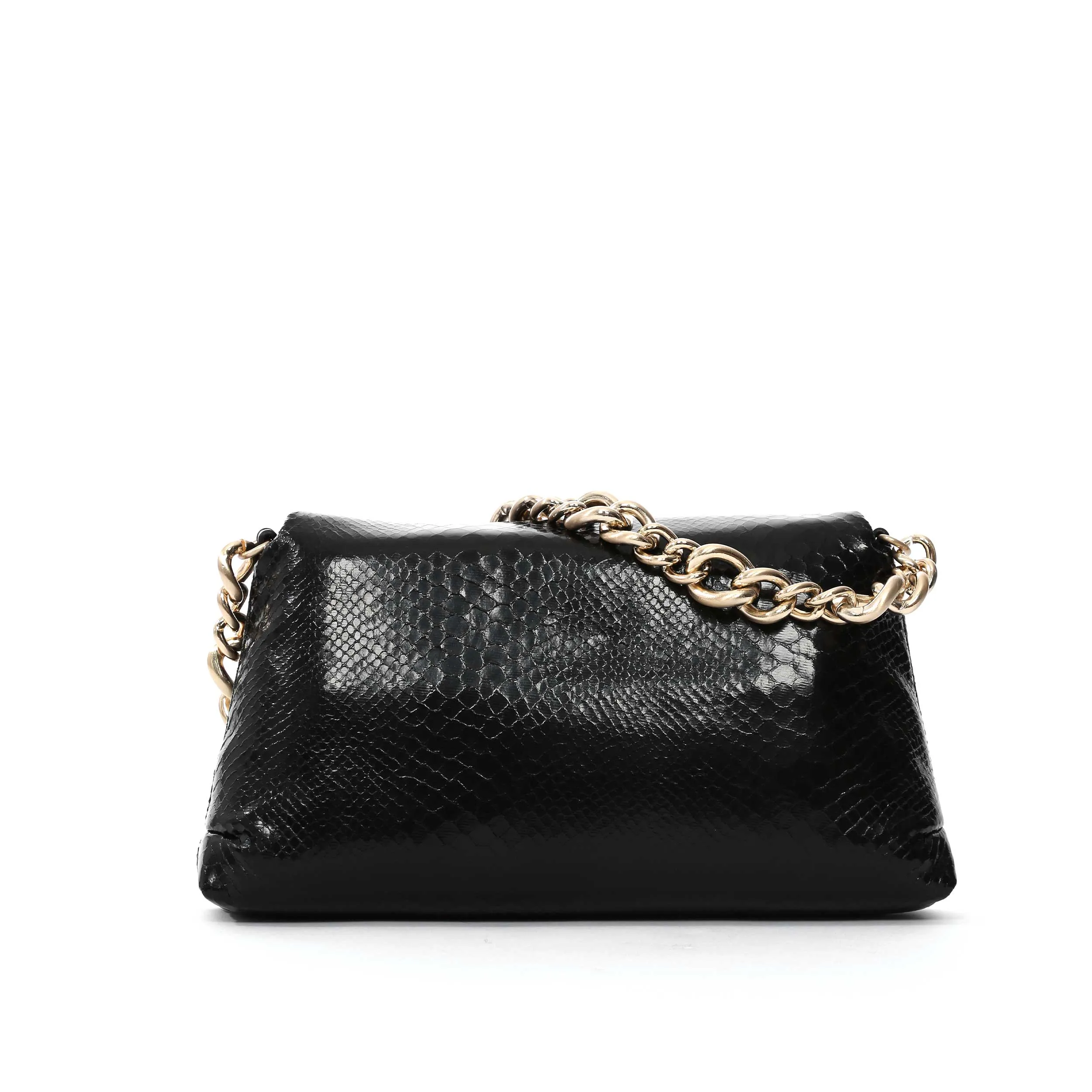 Valentino Bags Friends Ladies Flap Bag in Black