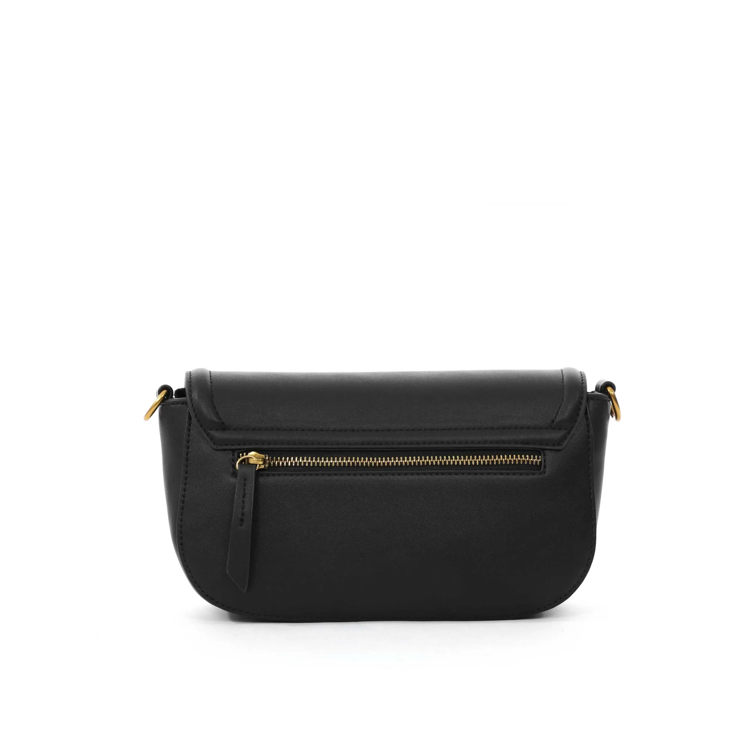 Valentino Bags Snowy RE Ladies Flap Bag in Black